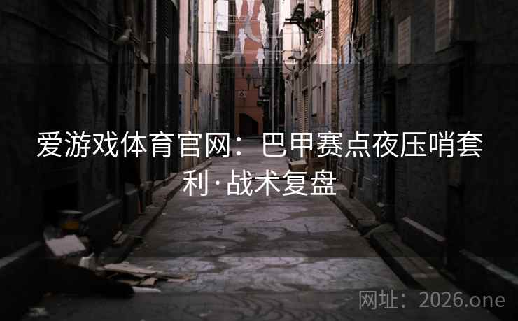 爱游戏体育官网：巴甲赛点夜压哨套利·战术复盘