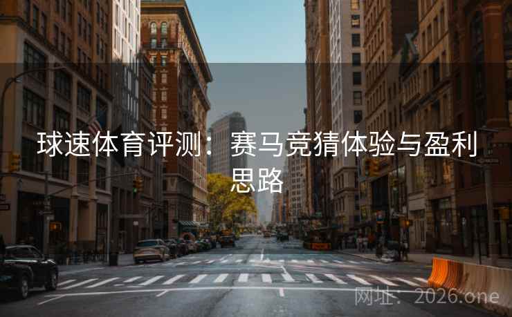 球速体育评测：赛马竞猜体验与盈利思路